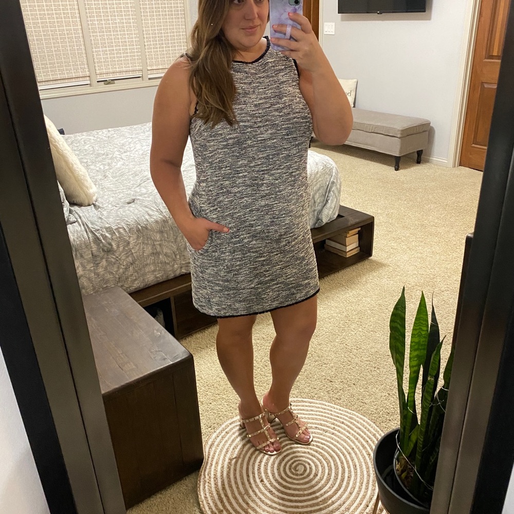 LOFT tweed work dress